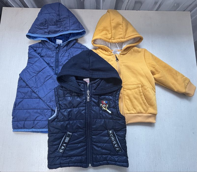 Пакет речей 24 одиниці на хлопчика 18-24 міс (86-92см). Куртка, штани