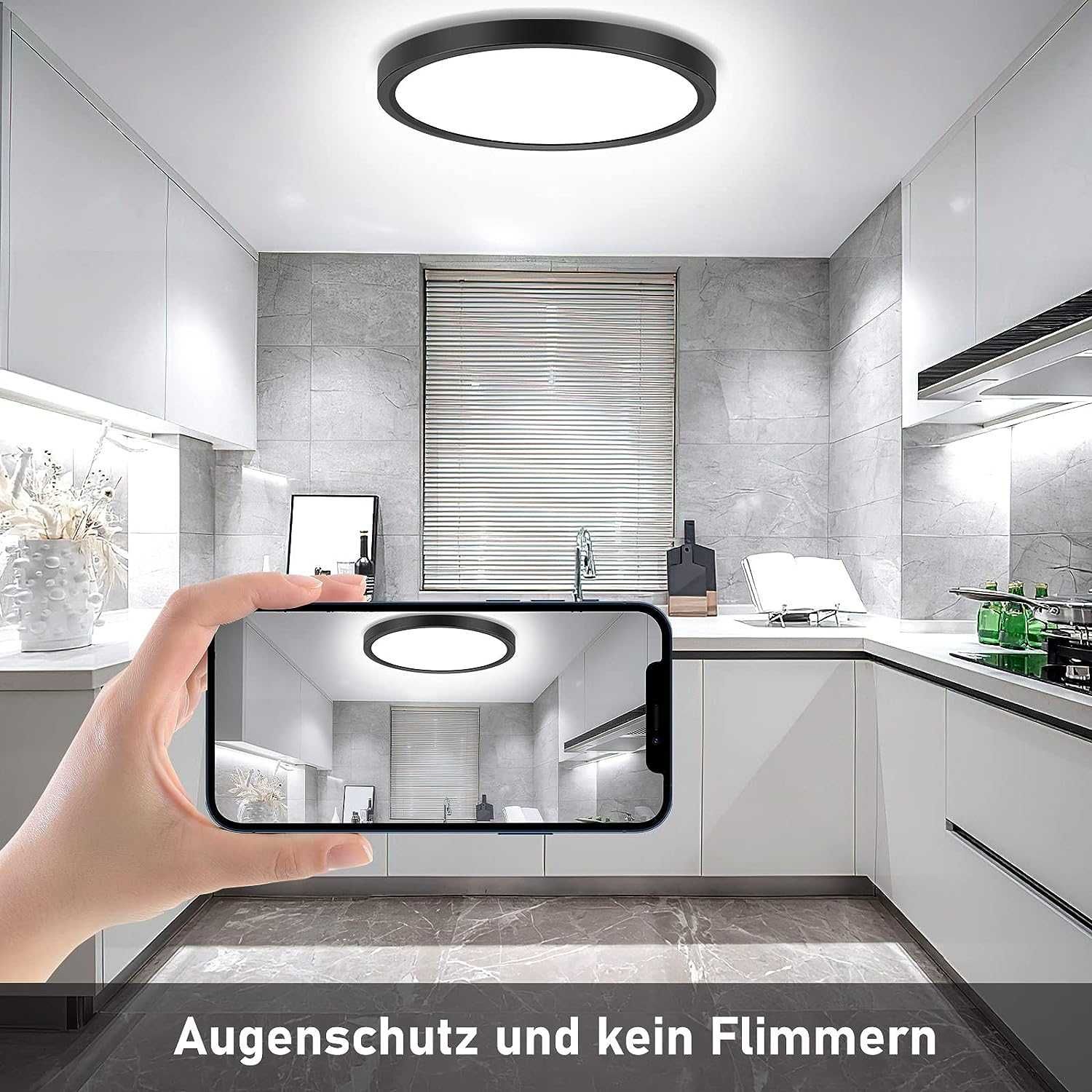SUNZOS Lampa sufitowa LED