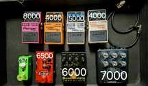Педалі гітарних ефектів : digitech, mooer, joyo, tc electronic, sansam