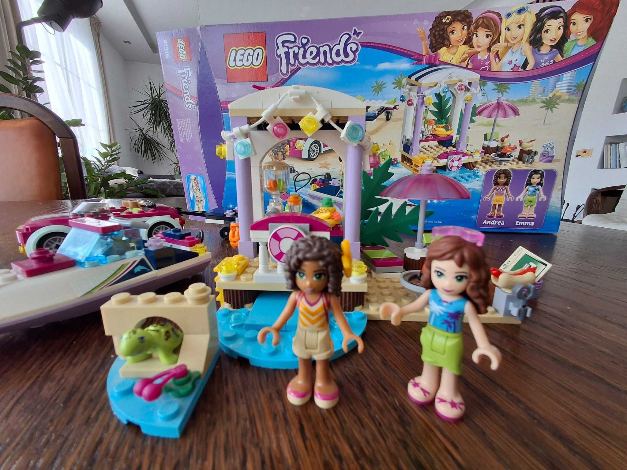 Lego Friends 41316 - Transporter motorówek Andrei - zestaw z pudełkiem