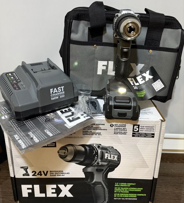 Шуруповерт FLEX 24v FX1131-1A