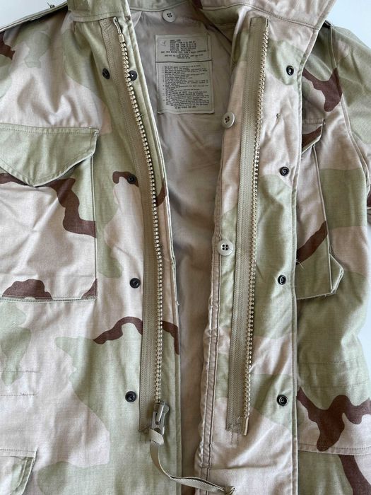 Kurtka M65, 3 Color Desert, S-L small-long, kontrakt, używana