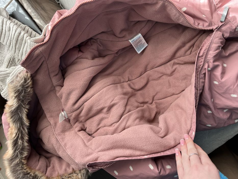 Комбінезон hm зима 92 р для дівчинки