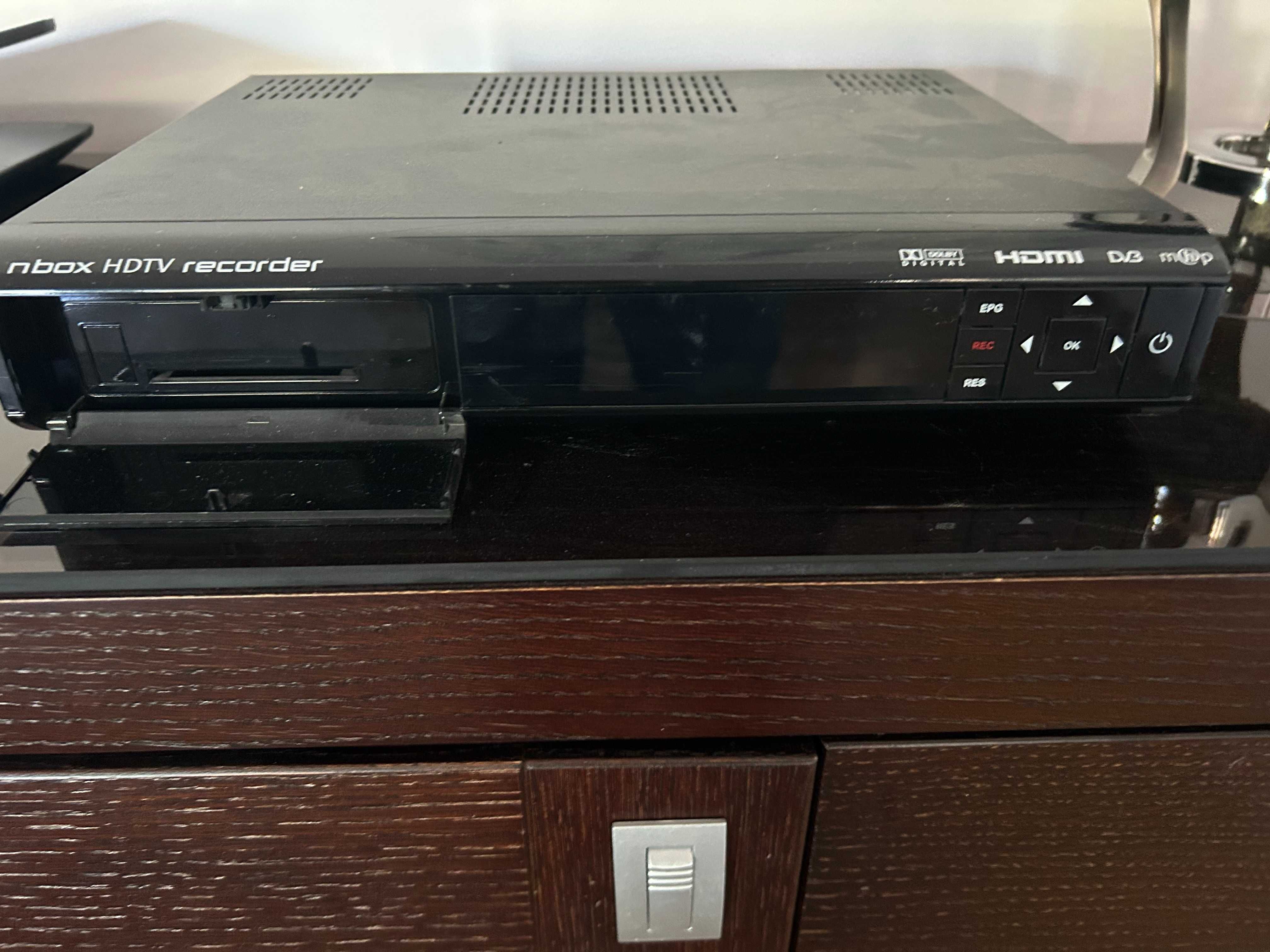 Dekoder nbox hdtv recorder z HDD i WiFi