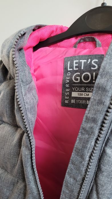 Nowa puchowa kamizelka Reserved r.158