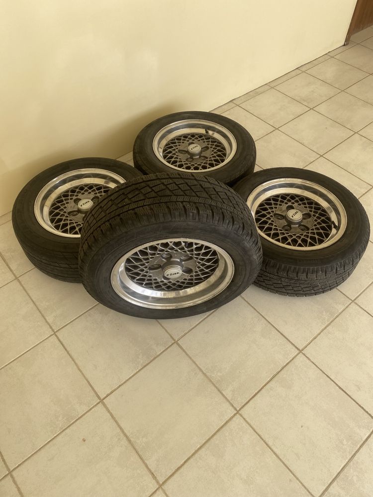 Jantes 15” 5x112 Raras Rial Mesh Mercedes AMG SL w123 w201 w115 w116