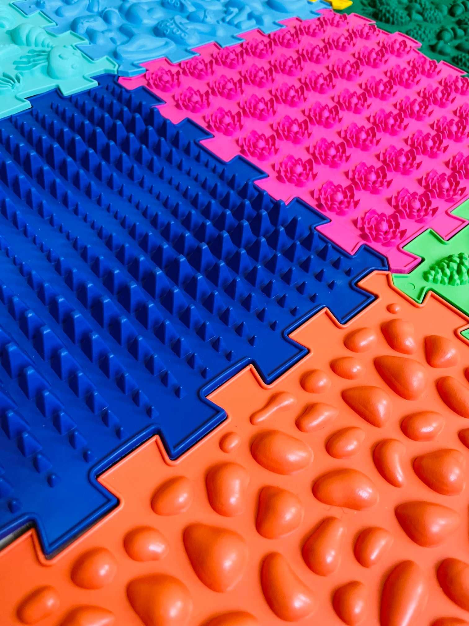 Mata puzzle 10 szt sensoryczne WYPRZEDAŻ hurtowa do wyczerpania