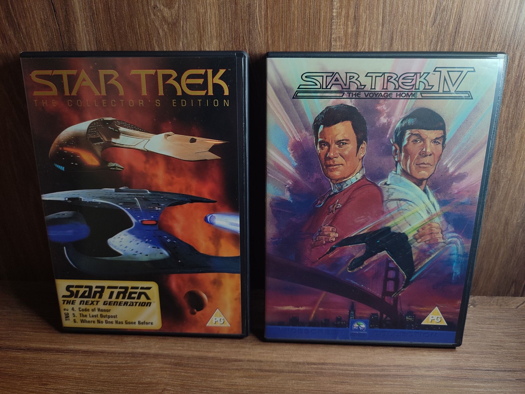 Диски DVD Star Trek The Collector's edition, фильмы IV The Voyage Home