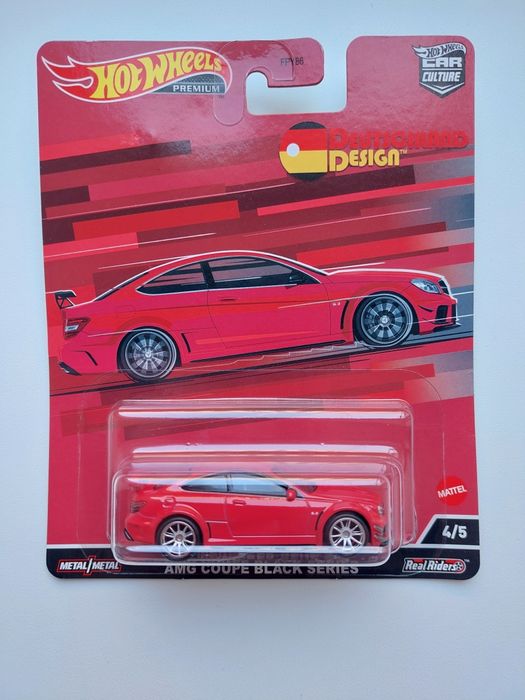 Hot Wheels '12 Mercedes-benz C63 Amg Coupe Black Series