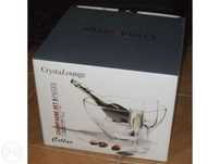 Frappe de cristal com 6 copos