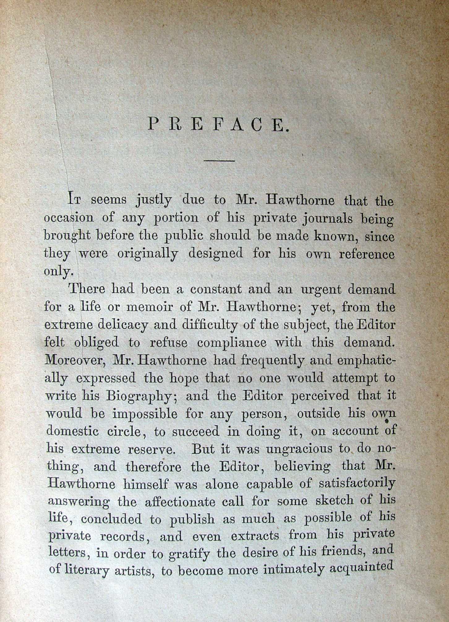 Passages from the English Notebooks of Nathaniel Hawthorne. 1871