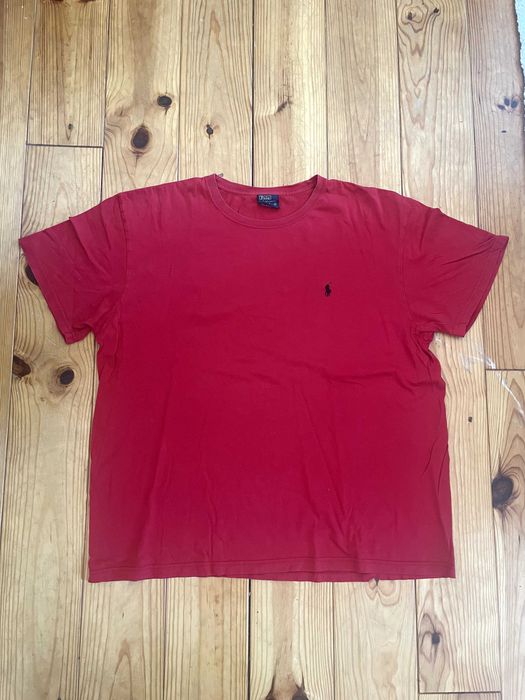 Polo ralph lauren t-shirt vintage - vermelho