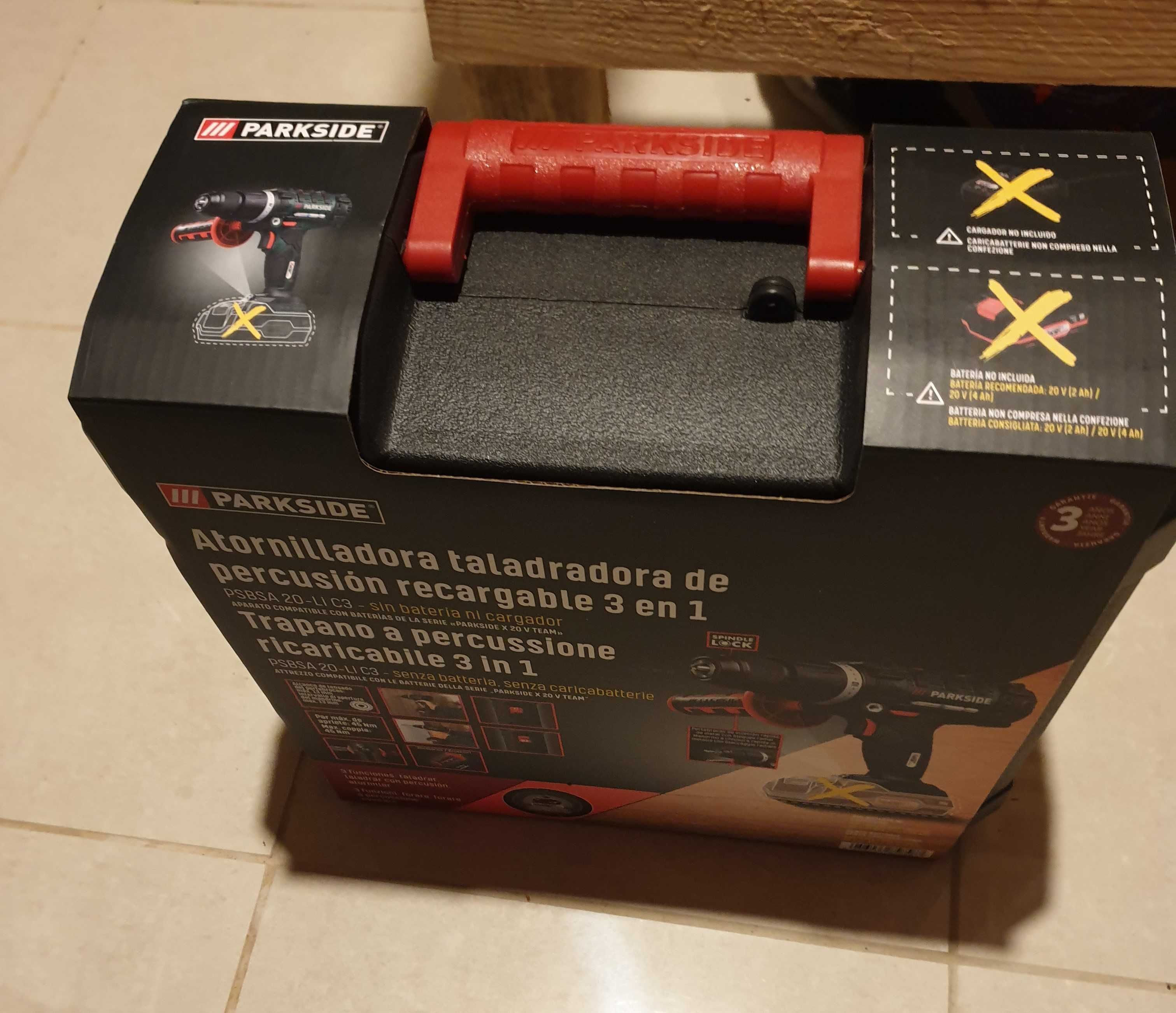 Aparafusadora Impacto Parkside X 20 V