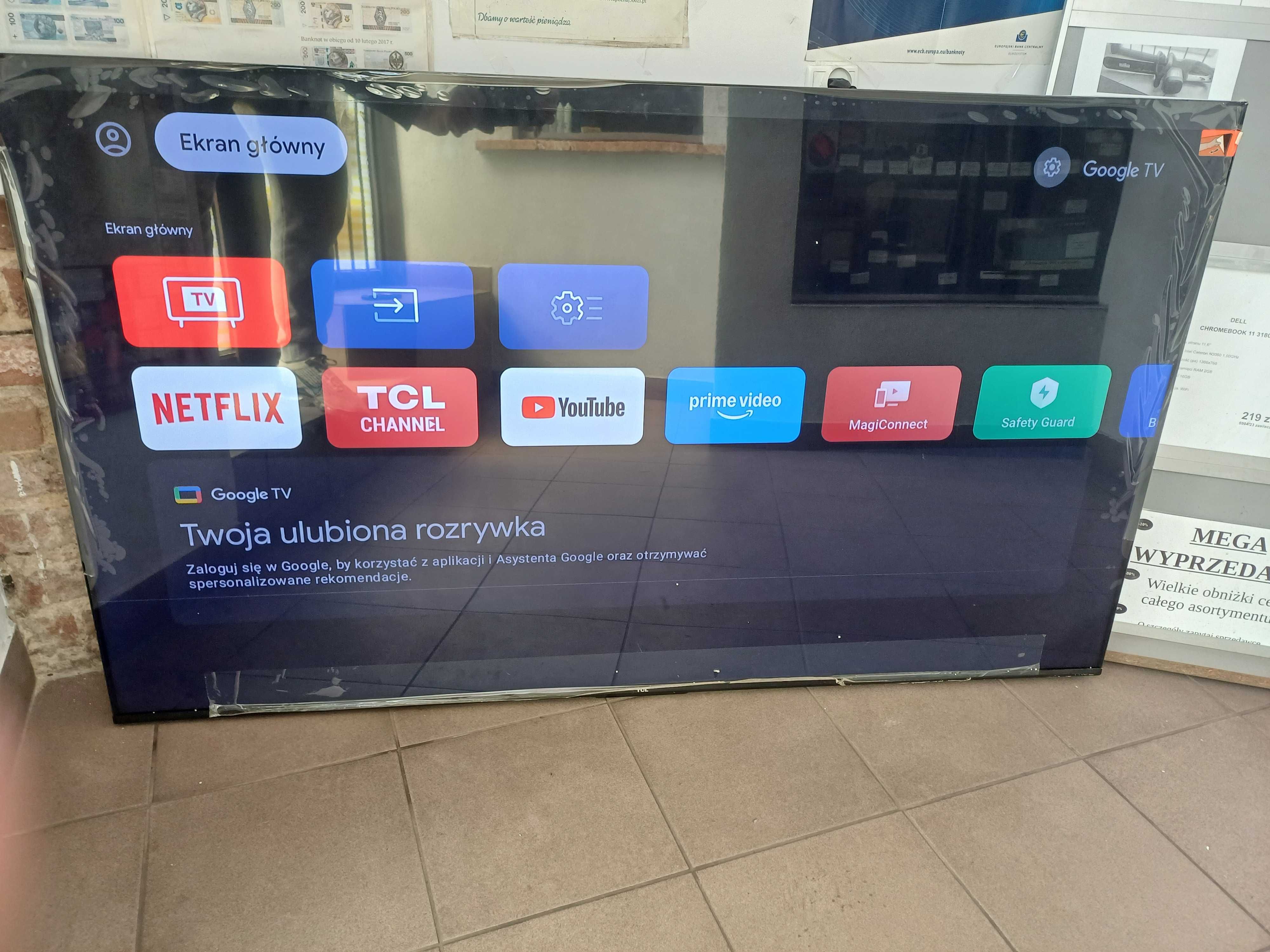 (3232/24)Telewizor TCL 65P637 65" 4K UHD HDR