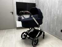 Коляска cybex balios s lux 2в1 с креслом britax-romeo