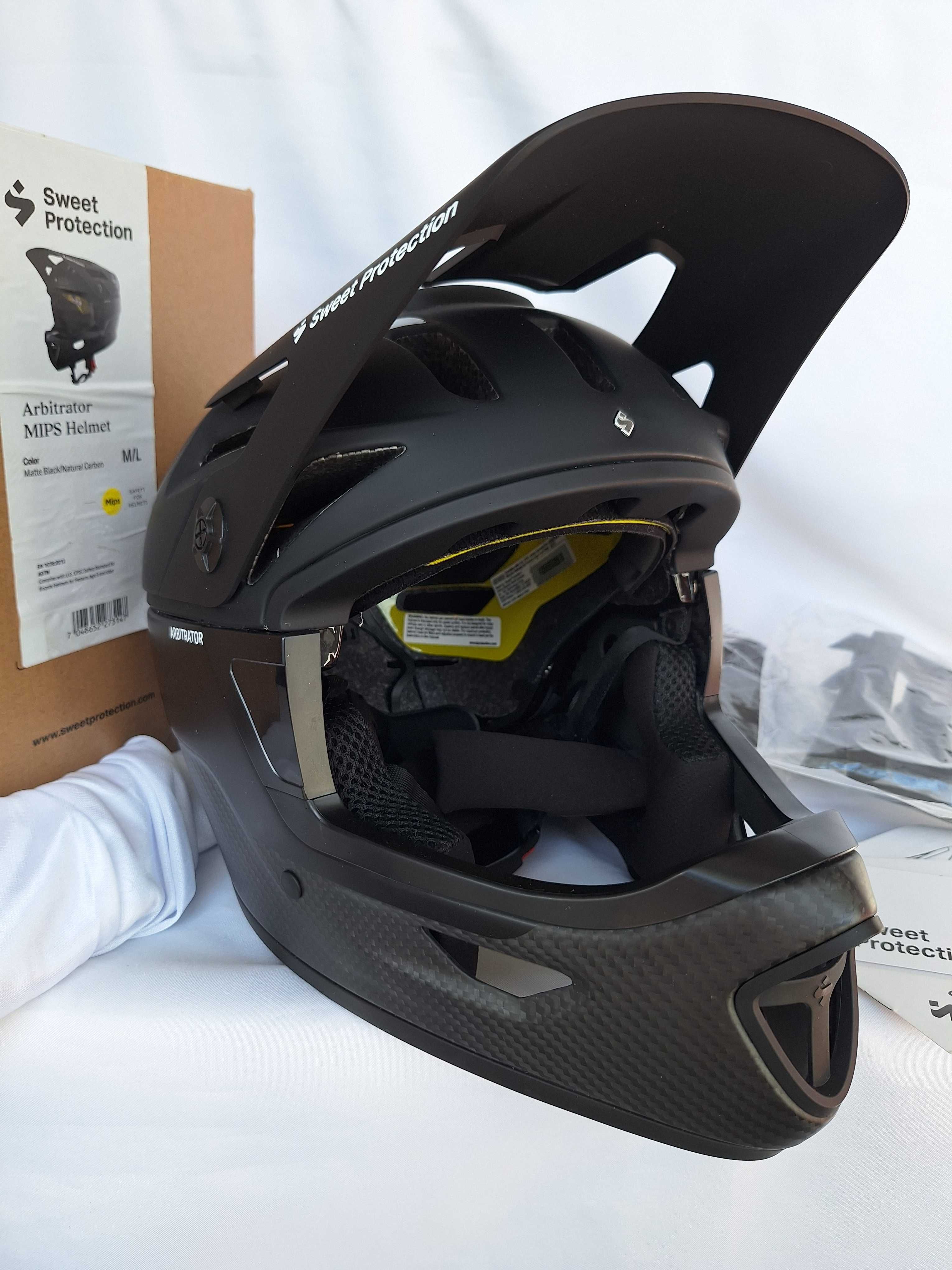 Kask rowerowy fullface Sweet Protection Arbitrator Mips M/L 56-59cm