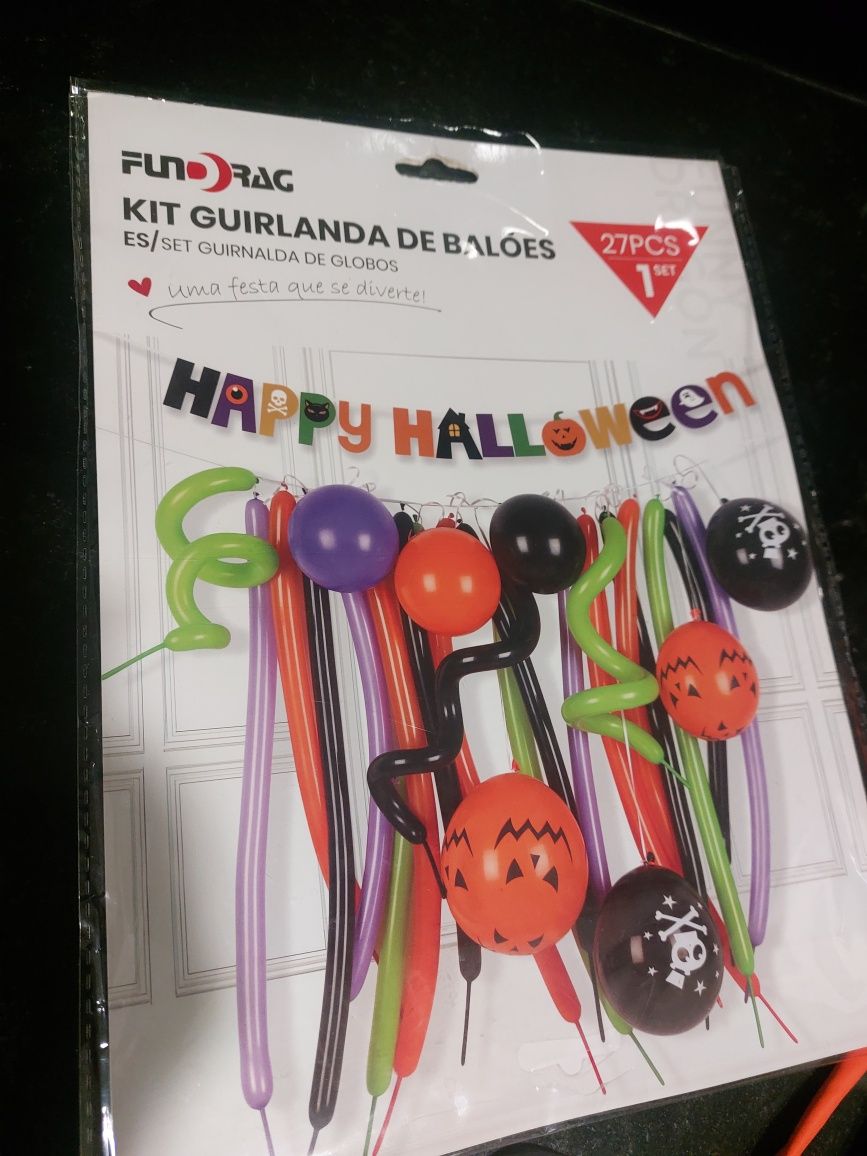 Kit de grinalda com 18 balões para Halloween

#baloon #halloweenaccess