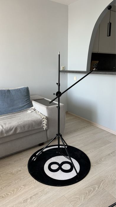 Штатив стійка журавель посилений для телефону/ кільцевої лампи