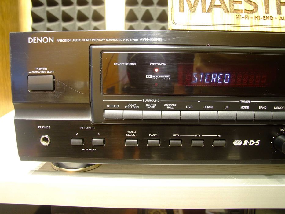 Ресівер Denon AVR-600RD. 2х50. 8-16 Ом. Без передплати