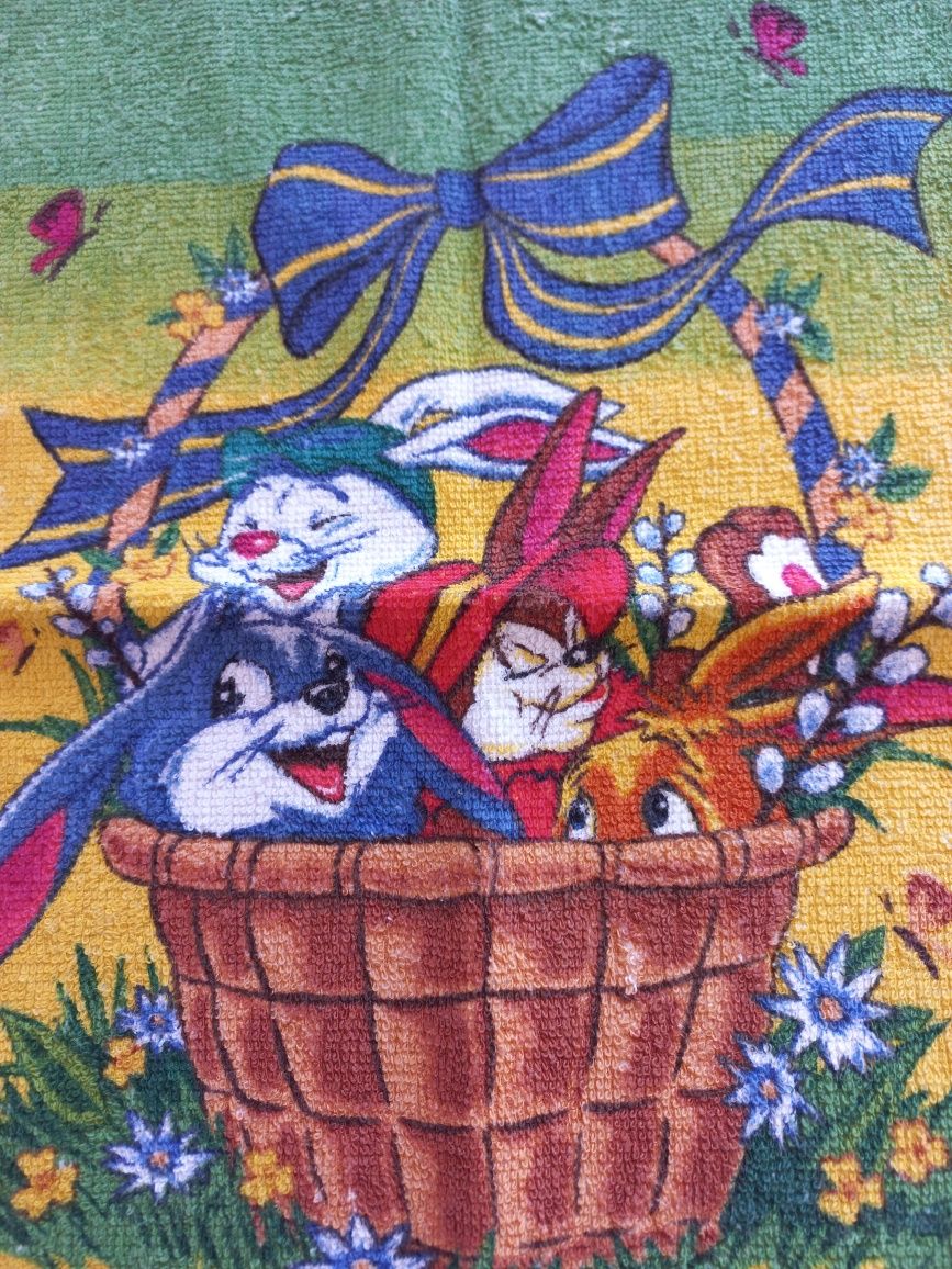 Ręcznik frotte  - Wielkanocny - PRL