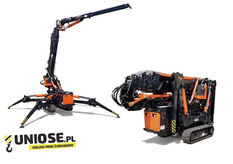 pająk okien mini żuraw BG-lift M250 przyssawka dźwig miniżuraw