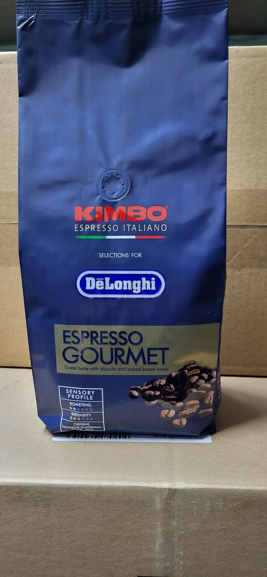 Кава в зернах, Kimbo Gourmet, Oro, Rossa, Crema e Aroma, Espresso.