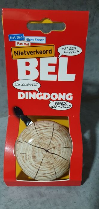 Holenderski dzwonek rowerowy