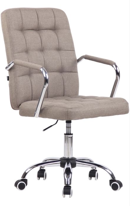 Cadeira de escritório bege