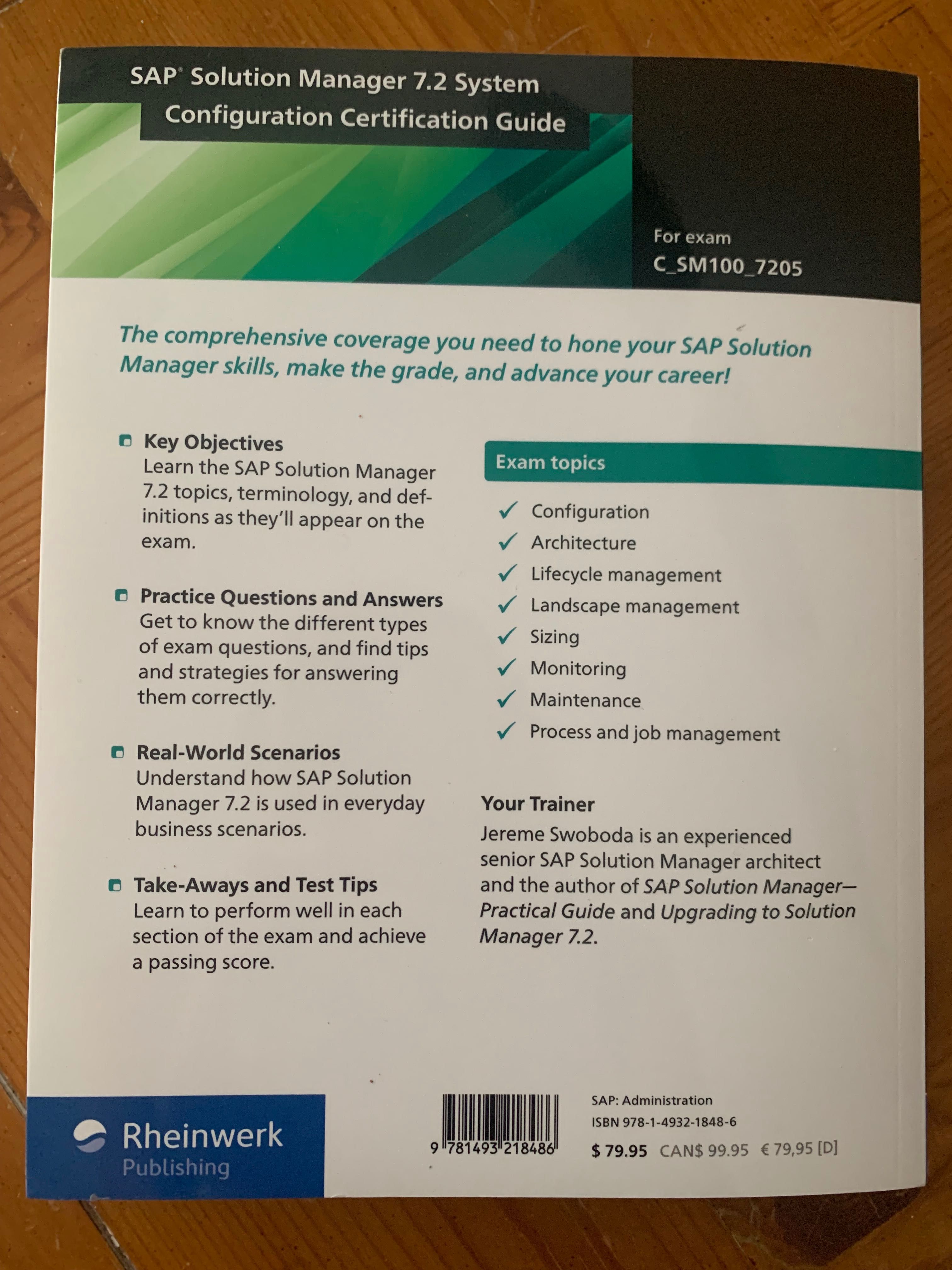 SAP Solution Manager 7.2