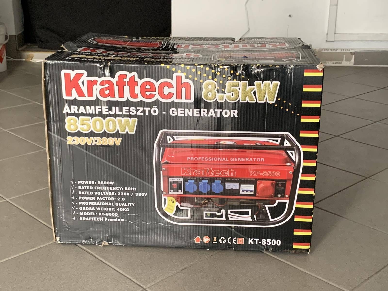 Генератор Kraft tech kf8500