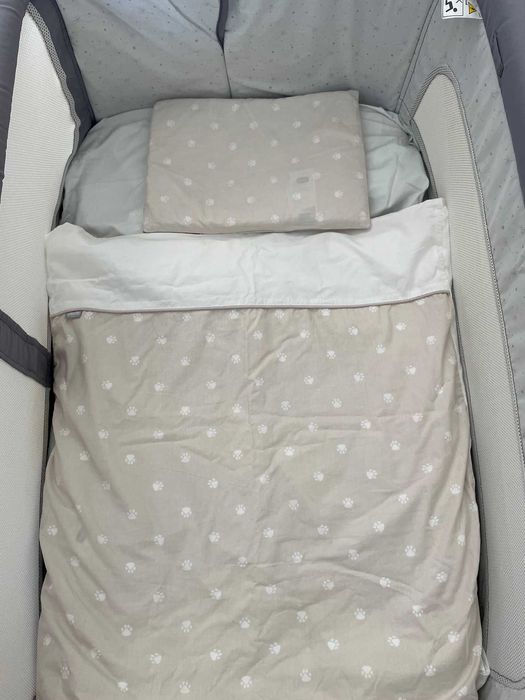 Berço Next2Me Dream + Trocador Banheira Cuddle & Bubble - Chicco