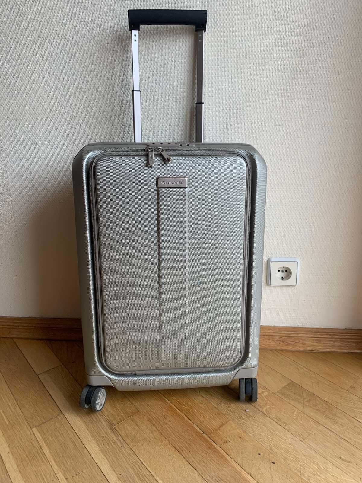 Чемодан Samsonite  ручная кладь - без  1колеса