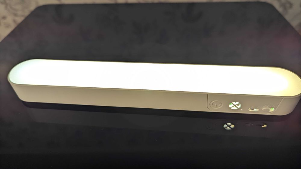 Акумуляторна лампа-нічник з пультом ДК