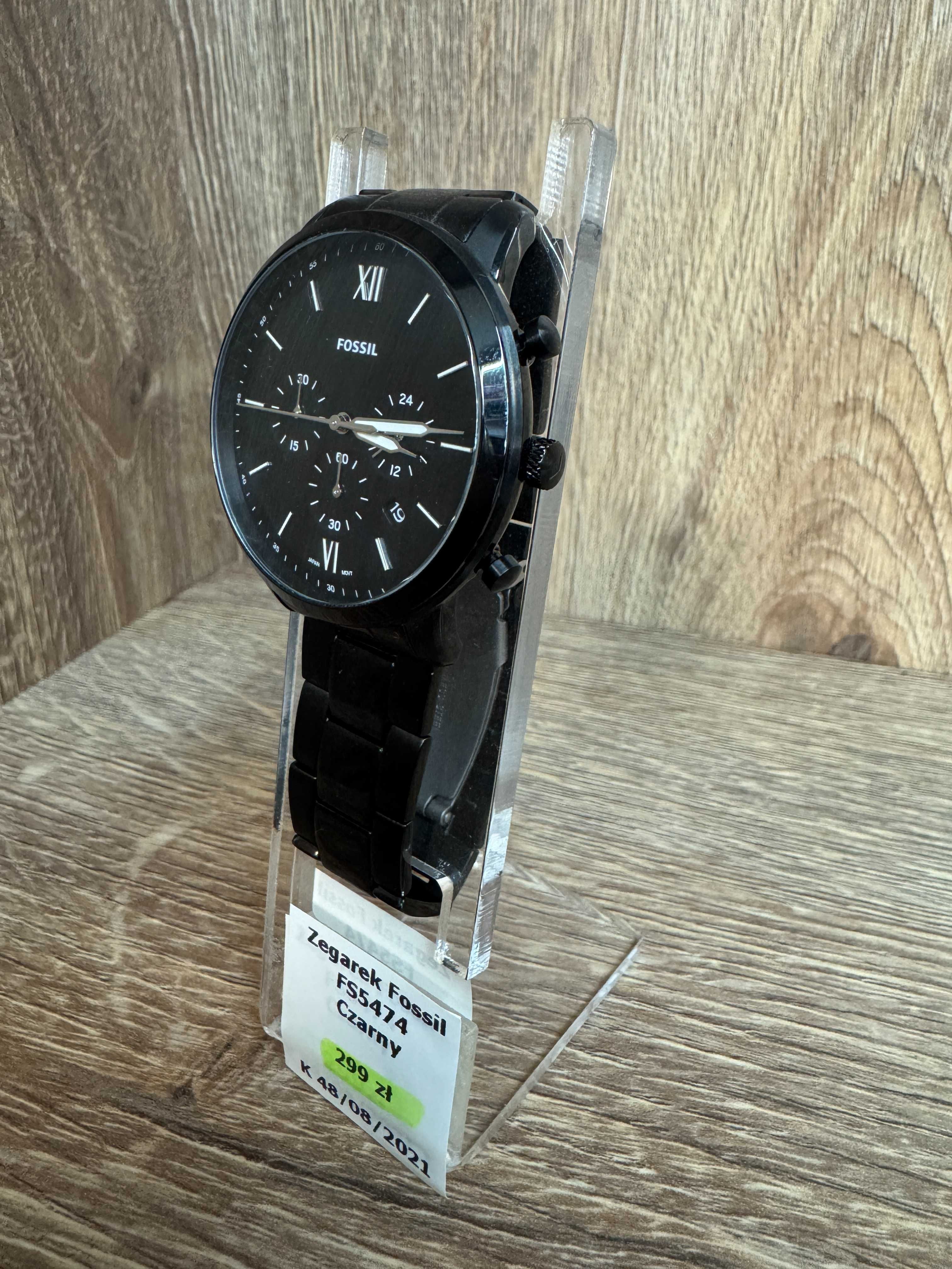 Zegarek Fossil FS5474 Czarny