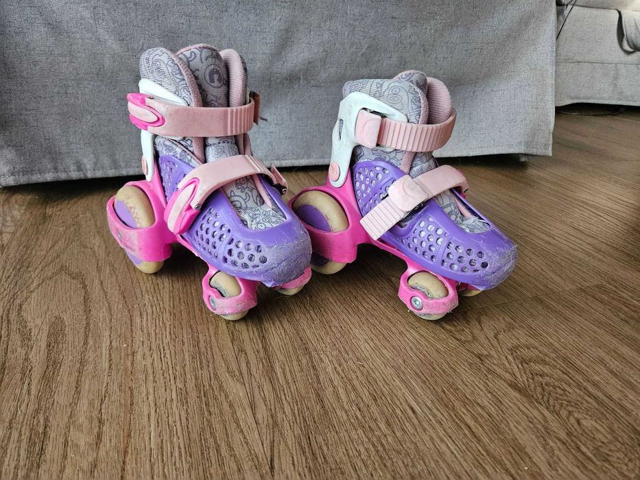 Wrotki dla dziewczynki r. 26-29