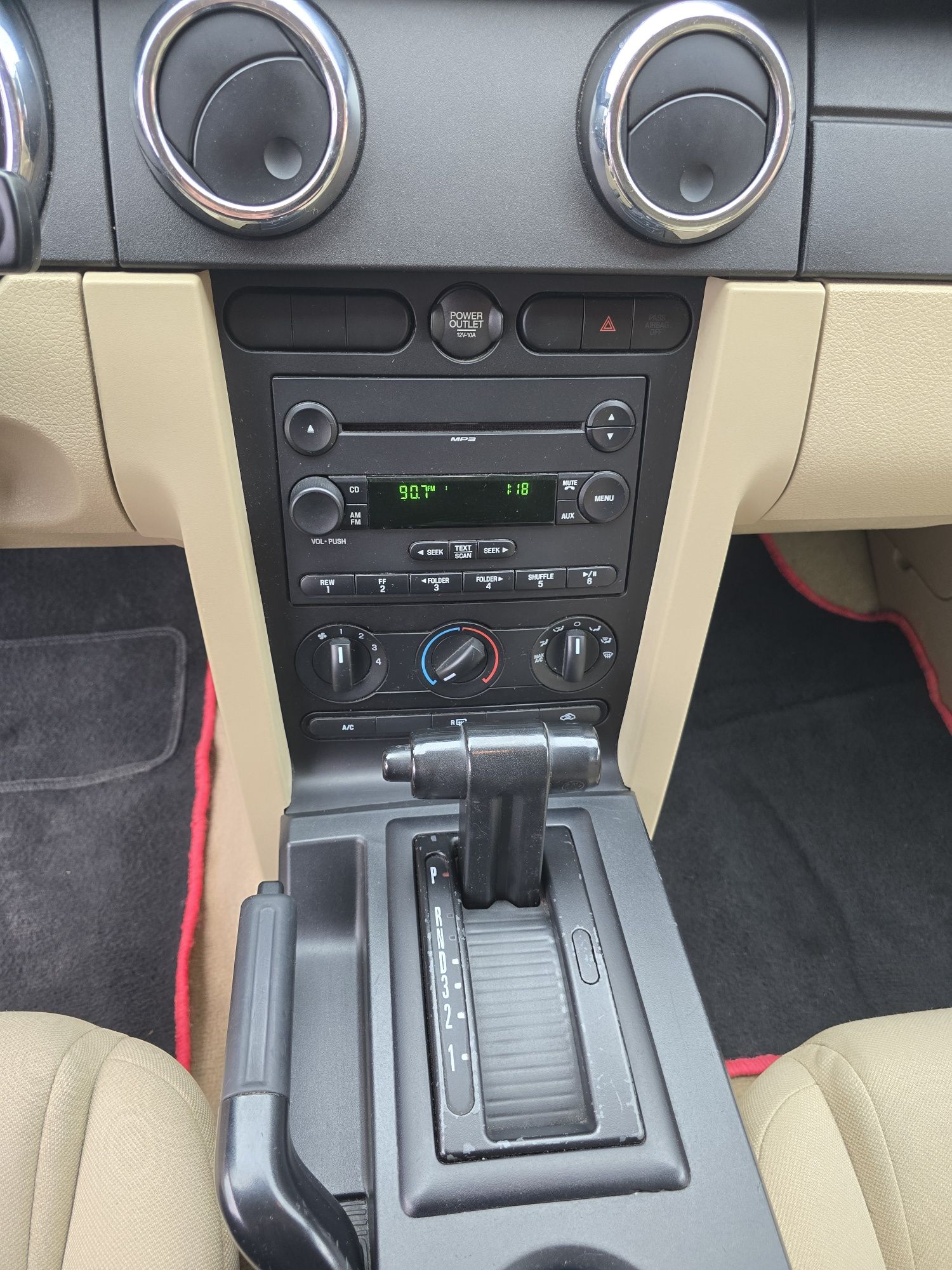 Ford Mustang 4.0 V6 2007r klima, 80Tys km