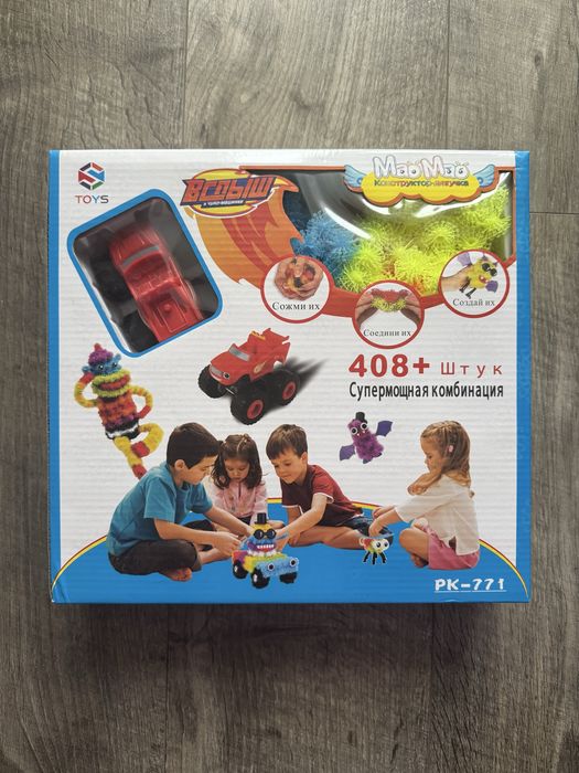 Конструктор липучка Вспиш Banchems Банчемс