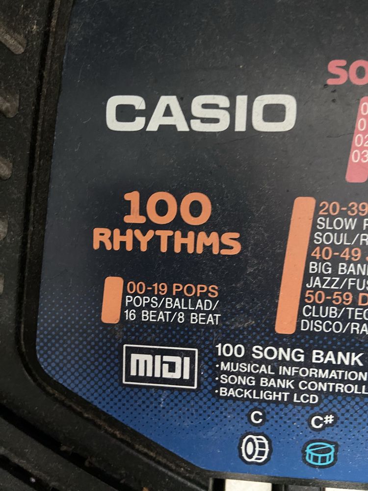 Синтезатор (клавішм) Casio