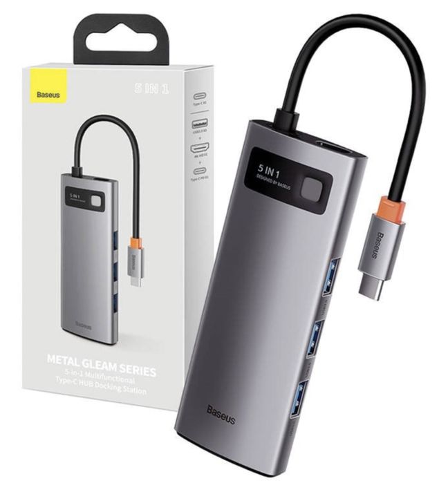 Хаб USB-C 5в1 Baseus