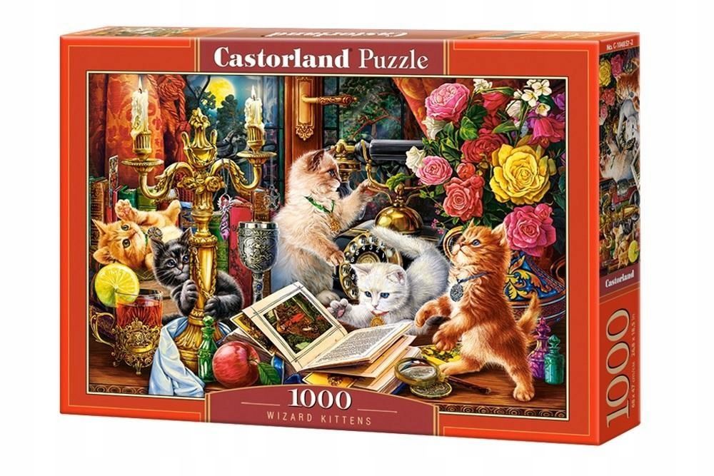 Puzzle 1000 Wizard Kittens Castor, Castorland