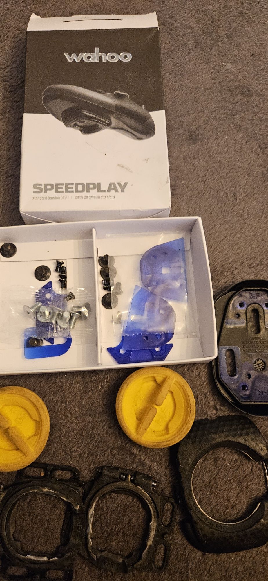 Bloki pedałów Wahoo Speedplay Easy Tension