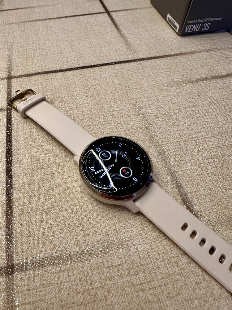 /Gwarancja 2 lata/Smarwatch garmin venu 3S - jak nowy