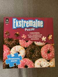 Ekstremalne puzzle Smakowite pączki 1000