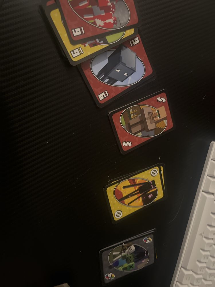 Karty Uno Minecraft