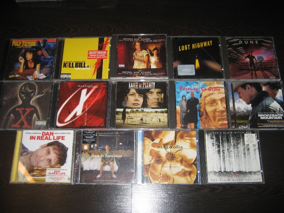 Bandas sonoras e compilações em CD (1ª PARTE) (A-N)