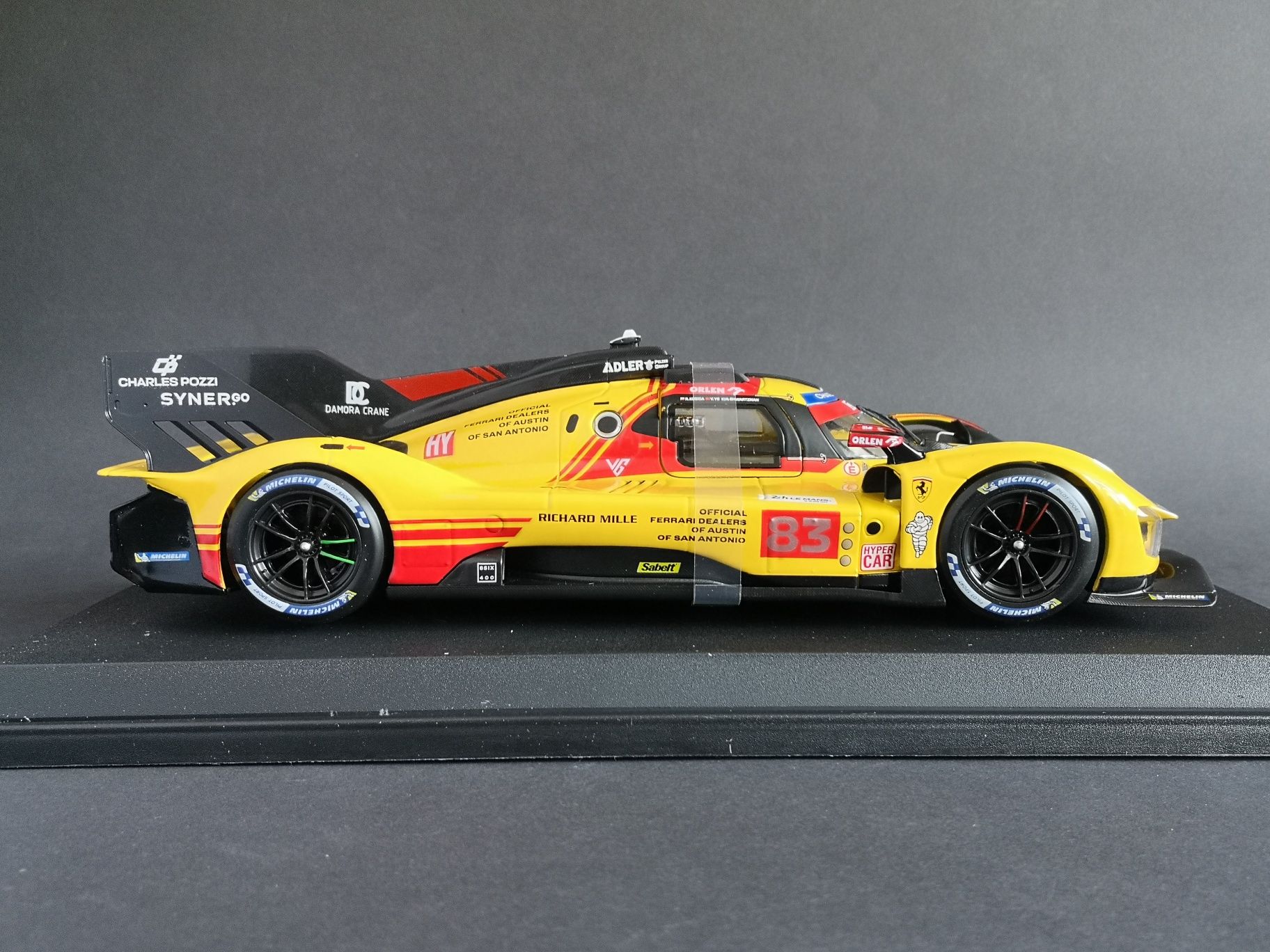 Ferrari 499P #83 24h Le Mans 2024 Robert Kubica Bburago 1:18