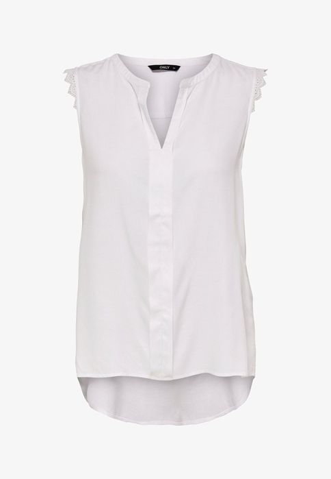 Bluzka biała bez rękawów  Only 38