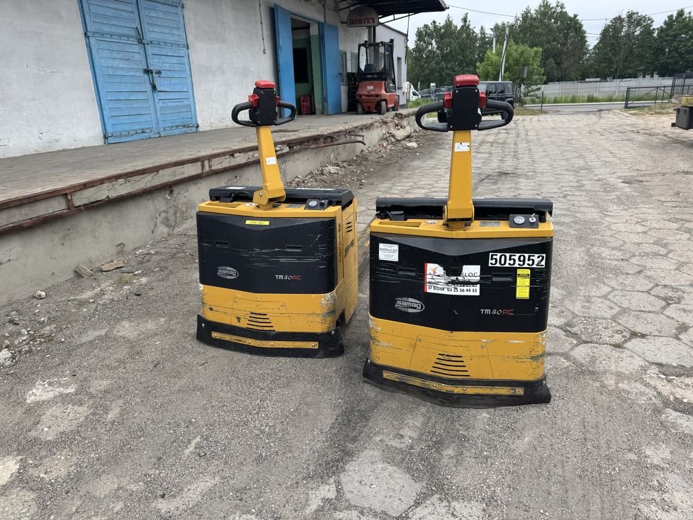 Paleciak elektryczny 4000 kg Samag 2017 r udźwig 4 Tony widły  215 cm