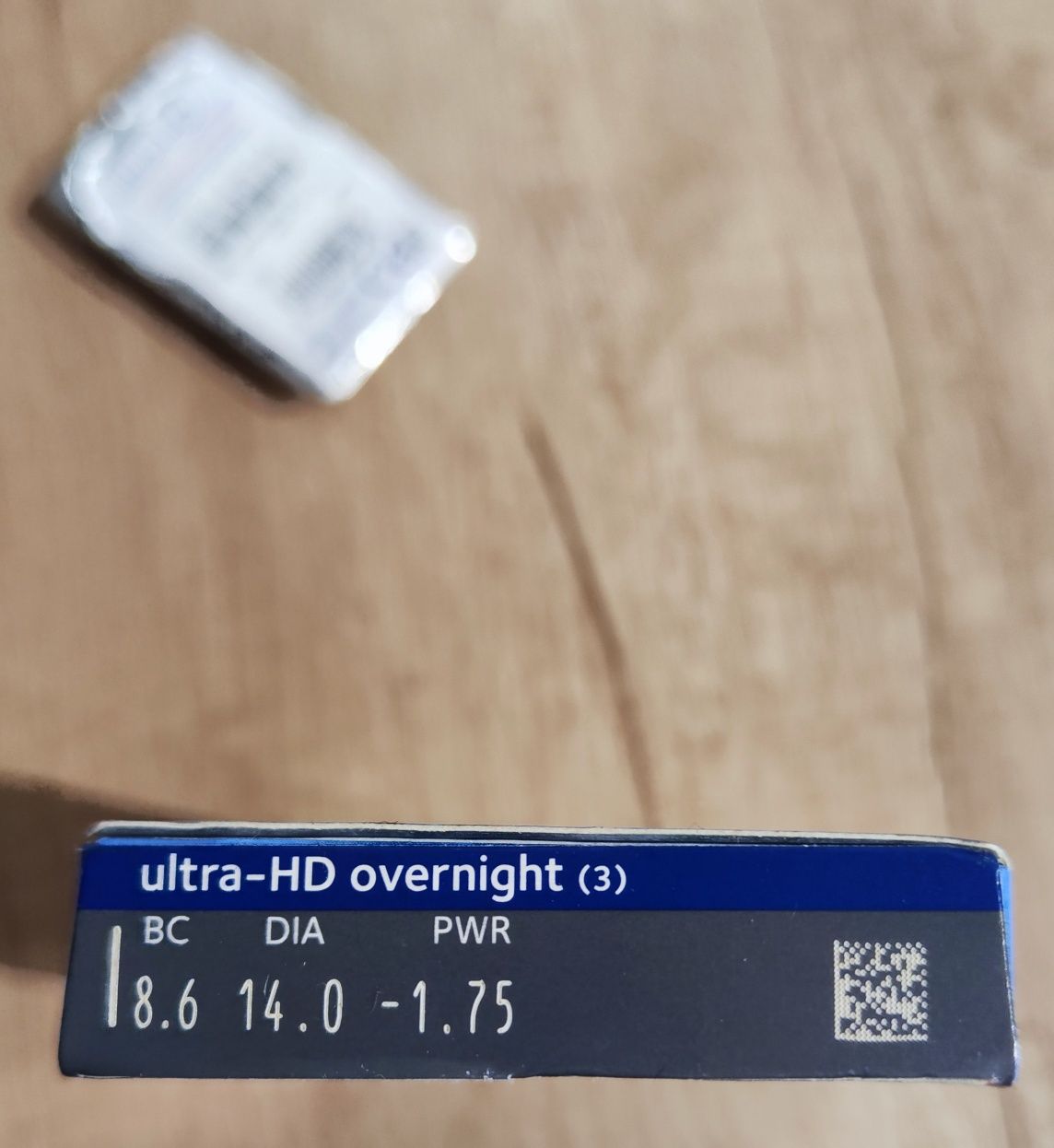 4x Soczewki ultra HD overnight -1,75