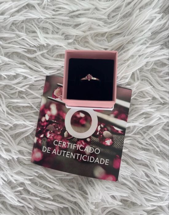 Anel pandora com garantia 3 anos e possibilidade de troca de tamanho